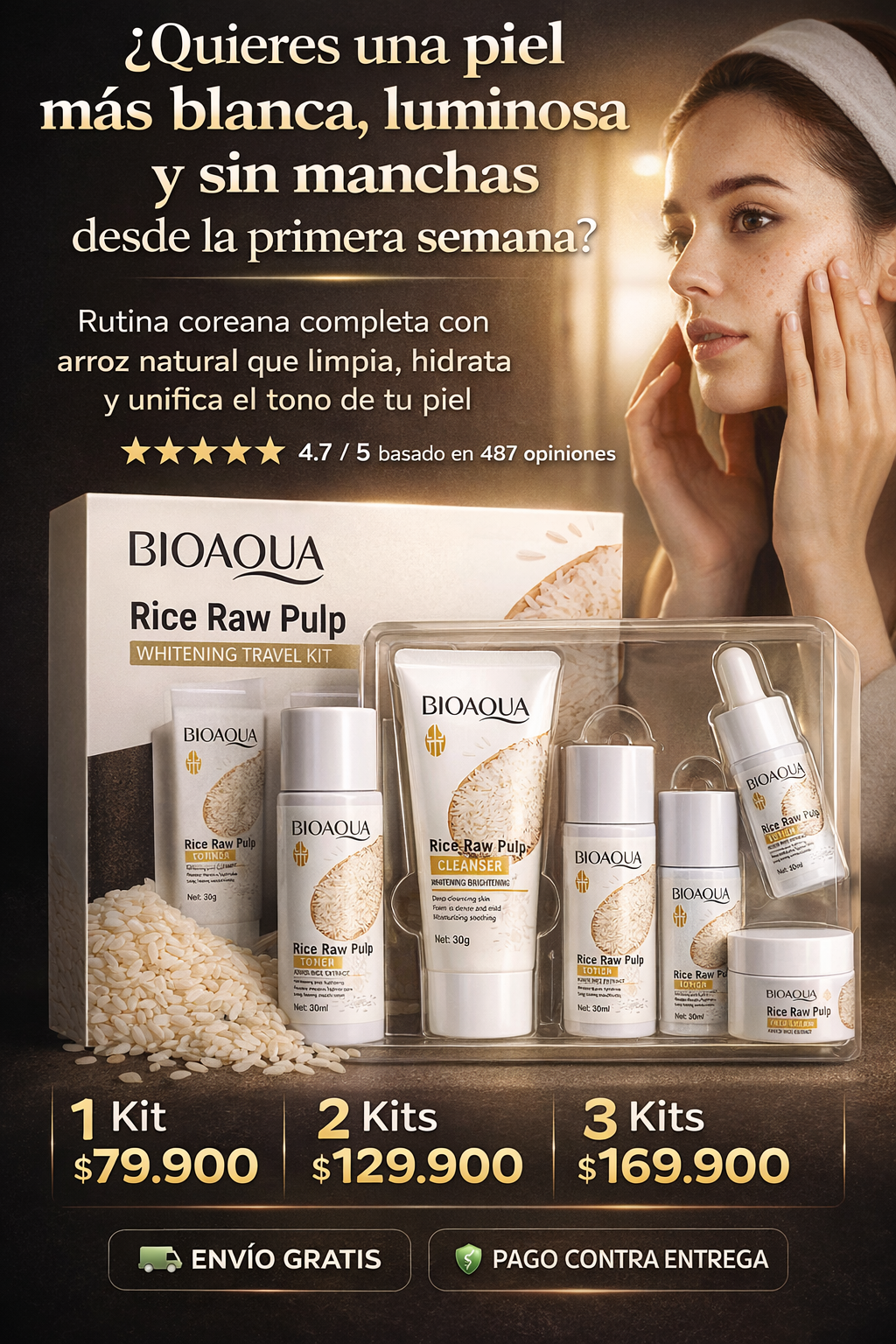 KIT VIAJERO BIOAQUA🤩